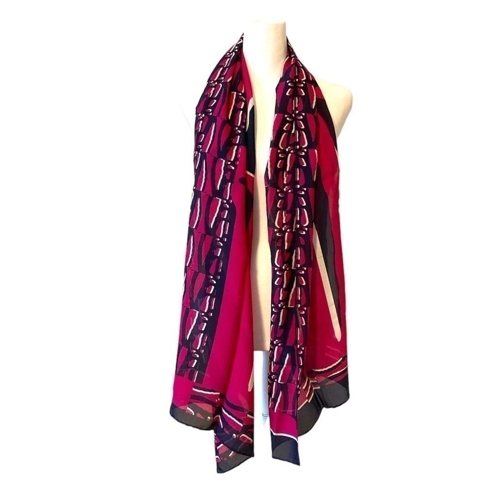 Purple scarf